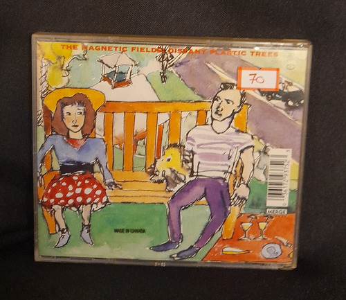 Cd The Magnetic Fields : The Wayward Bus - Importado Estandar (Usado)