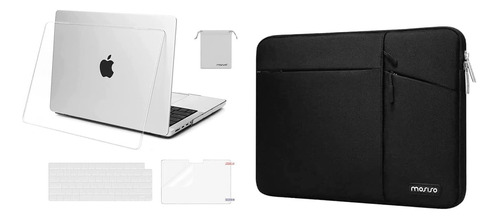 Funda Para Macbook Pro 14'' - Negra + Protectores