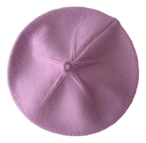 Boina Francesa Para Bebês - Tricotada / Confortável