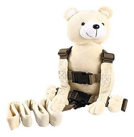 New Berhapy 3 En 1 Bear Bear Safety Arness Mochila, Correa D