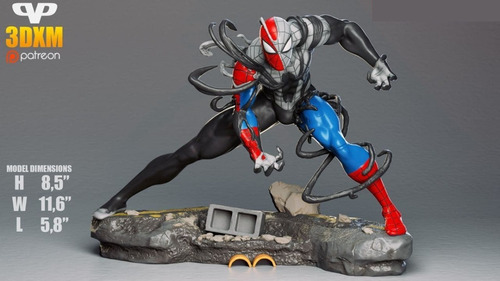 Archivo Stl Impresión 3d - Venom Take Over Spider-man Maximu