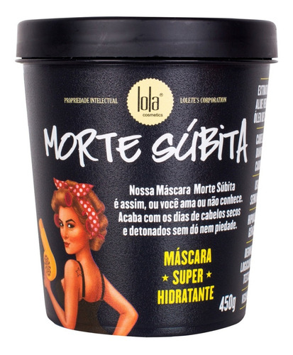 Máscara De Hidratação Morte Súbita 450g Lola Cosmetics