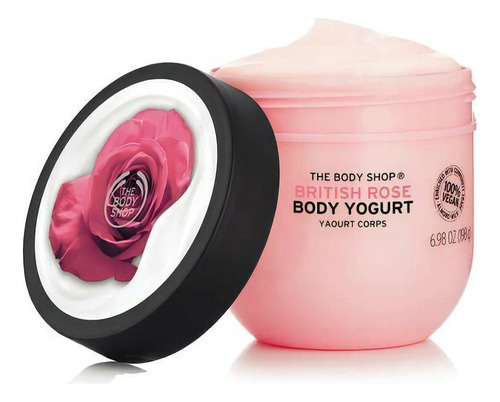 Crema Corporal Iogurte Rosa Britânica 200ml The Body Shop
