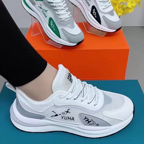 Tenis Aire Mesh 000 Para Correr Originales Blancos W
