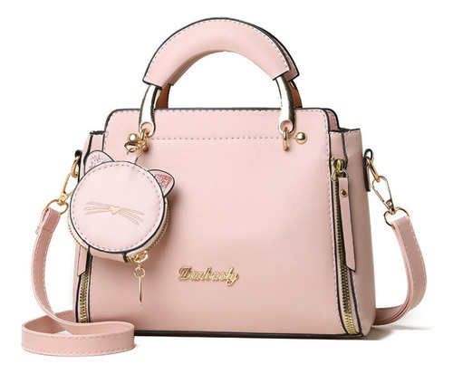 Lindo Bolso De Mano + Billetera De Pu Para Mujer