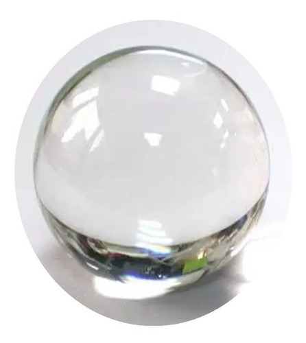 Bola Esfera Transparente Cristal K9 6cm Artes E Fotografias