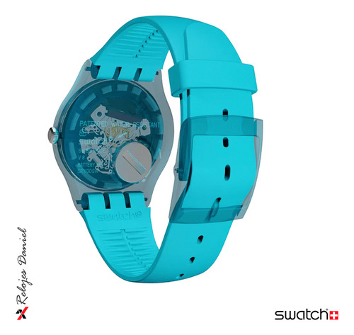Reloj Swatch Turquoise Rebel -rdaniel Turquesa Turquesa Turquesa