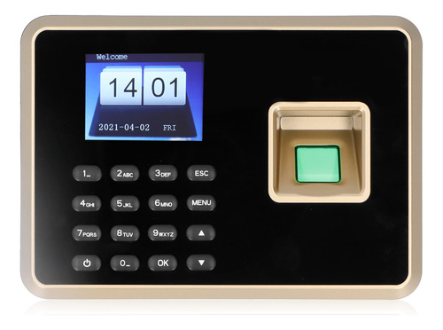 Time Card Machine, Sensor Biométrico, Huella Dactilar, Asist