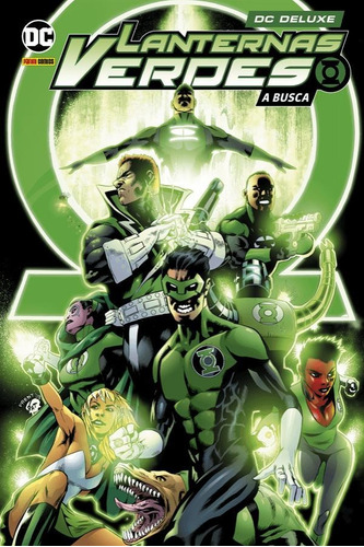 Lanterna Verde: A Busca: DC Deluxe, de Johns, Geoff. Série DC Deluxe, vol. 1. Editora Panini Brasil LTDA, capa dura em português, 2021
