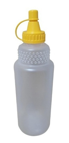 Embalagem Plastica Bisnaga 1kg De Mel-100 Unidades+tampa 