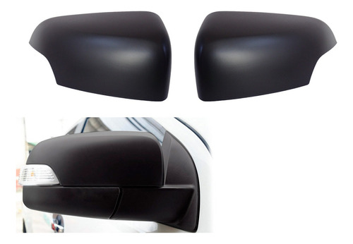 Cubre Espejos Negro Compatible Ford Ranger 2016-2022