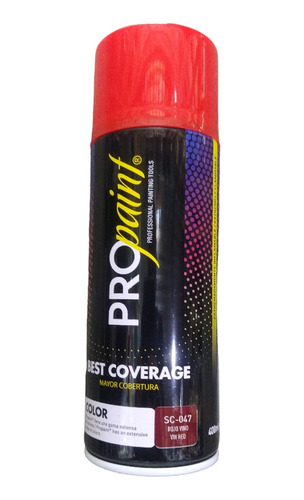 Pintura Spray Color Vinotinto 400ml Propaint 