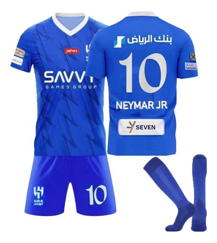 Playera Del Al-hilal Saudi Football Club Número 10 De Neymar