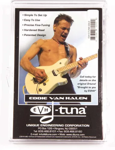 Evh D-tuna Afinador Drop D Dorado Nuevo Para Floyd Rose
