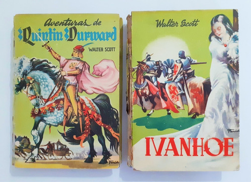 Aventuras De Quintin Durward E Ivanhoe Scott 2 Libros Pack