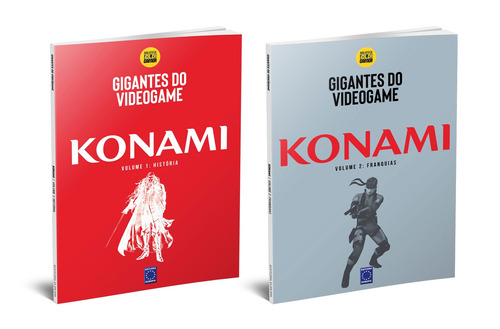 Gigantes do Videogame: Konami (Combo 2 volumes), de Editora Europa. Editorial Editora Europa Ltda., capa mole em português, 2022
