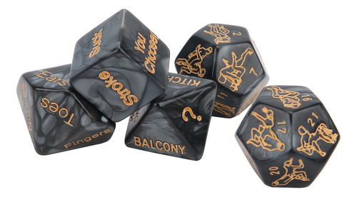 Juego De Dados De San Valentín, 5 Unidades, Pareja, Amantes,
