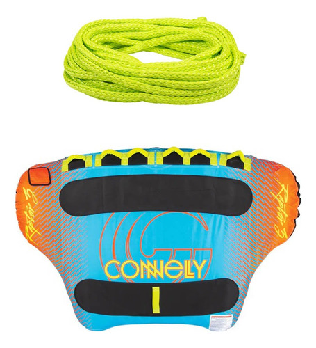 Gomon Inflable De Arrastre Connelly 3 Pasajeros Con Soga Ref