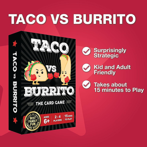 Juego De Mesa Taco Vs Burrito