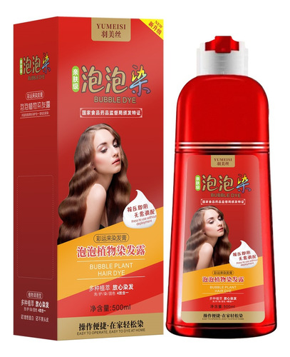 Crema Para Teñir El Cabello Con Esencia Natural, 500 Ml, Col