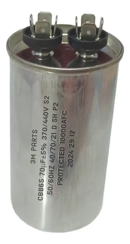 Capacitor De Marcha Aire Acondicionado Y Otros 70uf (mfd)