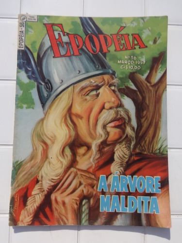 Epopéia Nº 56 A Árvore Maldita - Carlos Magno - Ebal - 1957