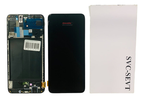 Display Touch Compativel A70 A705 Nacional C/aro Biometria