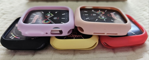 Funda De Apple Watch Protectora De Silicona  Para Iwatch Ser