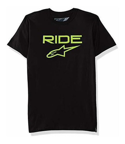 Camiseta Alpinestars Ride 2.0 - Negro/verde