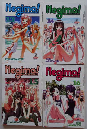 Negima! Magister Negi Magi Jbc Jan 2006-fev 2013 R$ 25,00 Cada Consulte A Disponibilidade Antes De Efetuar A Compra (Usado)