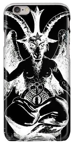 Funda Celular Baphomet Alquimia Disp Para Toda Marca De Cel