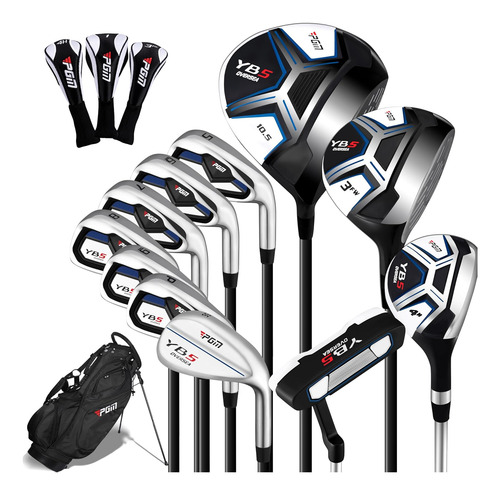 Pgm Juegos Completos De Palos De Golf Para Hombre, 11 Piezas