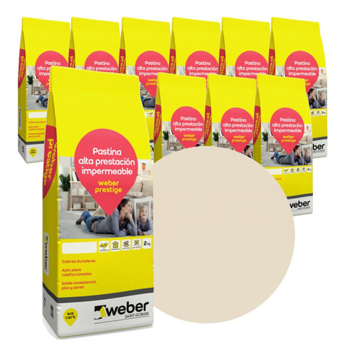 Pack De 10 Unidades Pastinas Prestige Weber Color Medano