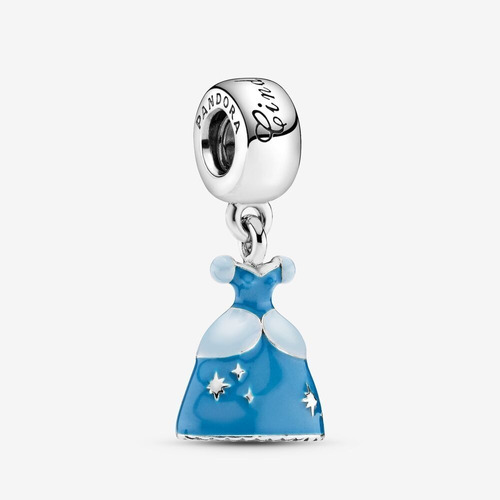  Charm Vestido Cenicienta Colgante Pandora | Plata Ale S925