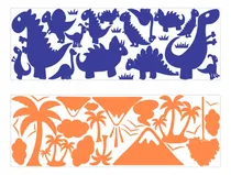 Comprar Vinilos Decorativos Dinosaurios Pared Cuarto Papel Tapiz