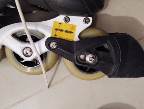 Rollers Powerslide. Talle Us 8.0 - Eu 41.0. Us 8.0 8.4 Cm Negro (Usado)