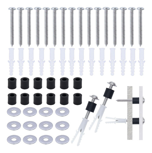 Grlitra 120 Piezas Kit De Montaje De Clavijas De Montaje En