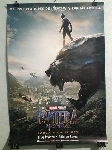 Poster Original De Cine Pantera Negra