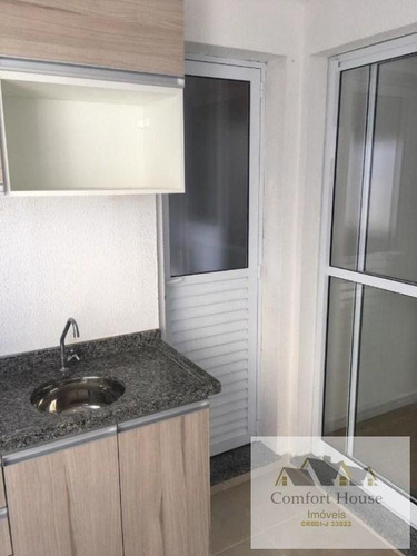 Apartamento Para Venda Em Santo André, Santa Maria / Campestre, 3 Dormitórios, 1 Suíte, 2 Banheiros, 2 Vagas - 00522_1-1787951