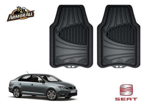 Par Tapetes Negros Uso Rudo Seat Toledo 2015 Armor All