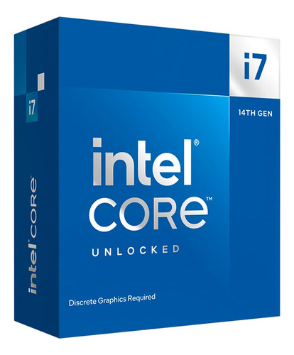 Procesador Intel Core I7-14700kf Lga1700 (3.4 Ghz-5.6 Ghz)