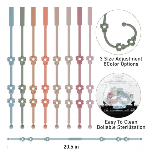 Correas De Seguridad Para Juguetes, Clips De Silicona Para C