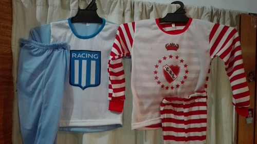 Pijamas Futbol -liquidacion Invierno.manga Larga-t:2-4