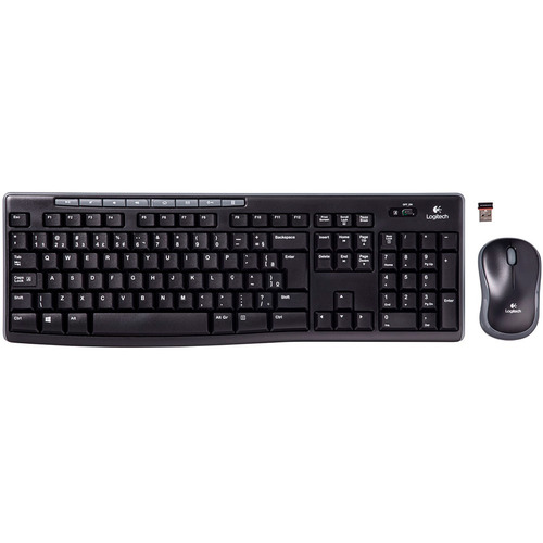 Imagem 2 de 5 de Kit Teclado E Mouse Sem Fio Logitech Mk270 - Lacrado
