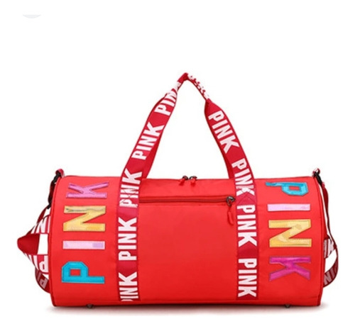 Maleta Mochila Deportiva Gym Viaje Moda Gimnasio Color Rojo
