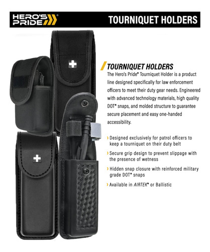 Hero's Pride Airtek Tourniquet Holder, Tall 1418pc-2
