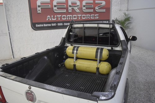 Fiat Strada Working 1.4 8v Con Gnc 2013 Color Blanco