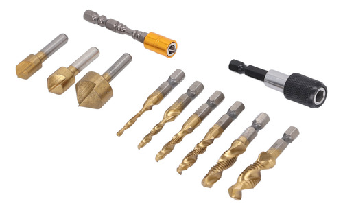 Herramientas Para Taladrar Chaflanes, 11 Piezas, Para Carpin