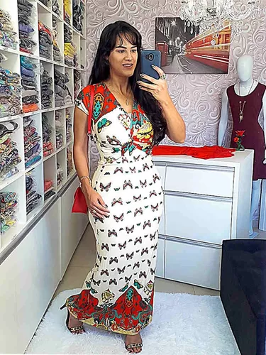 vestidos lindos estampados