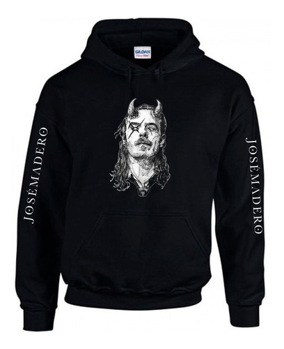 Sudadera Hoodie - José Madero Devil + Pulsera Y Sticker